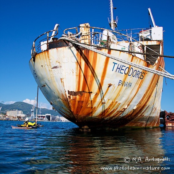 the route-antognelli-italie-kayak-Port de Gênes