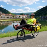 Vélo couché dans le Doubs