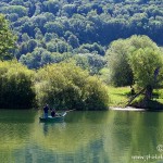Piste cyclable le long du Doubs